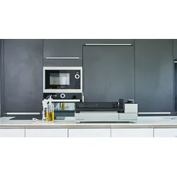 Planchaplatte / Grill Premium Elektro - Schwarz / Grau 45 A NG