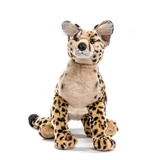 Uni-Toys - Savannah-Katze, liegend - 60 cm (Länge) - Plüsch-Serval - Plüschtier, Kuscheltier