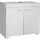 Tectake Waschbeckenunterschrank 2 Fächer 60 x 56 x 35 cm Weiß