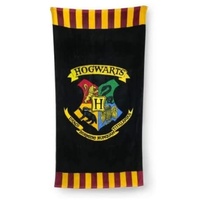 Groovy Harry Potter Hogwarts Baumwollhandtuch - Black - One