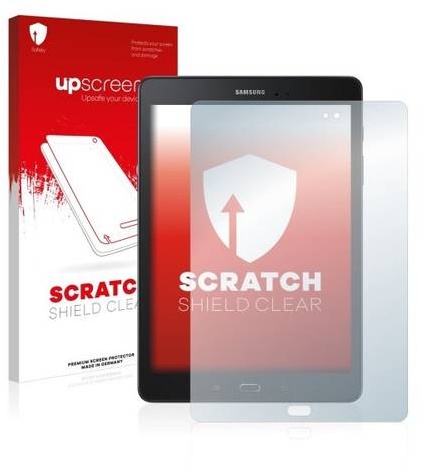 upscreen® Scratch Shield Clear Premium Displayschutzfolie für Samsung Galaxy Tab A 9.7 SM-T555