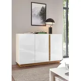 INOSIGN Sideboard »CLAiR Sideboard 52«, Breite 138 cm, weiß