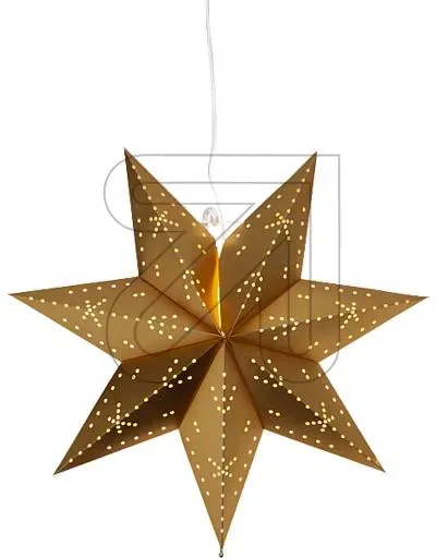 Papierstern Classic goldfarbig 231-59
