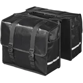 PRO PLUS Fahrradtasche doppelt 40L schwarz