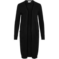 VILA VIRIL Long L/S Knit Cardigan Schwarz XXL