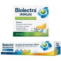 Biolectra Immun Direct Pellets + Magnesium Kautabletten 250 mg