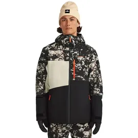 O'Neill Cruz Triple Snow Jacke Black/Beige Quarry M