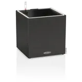 LECHUZA Canto Stone 30 low LED 30 x 30 x 30 cm graphitschwarz