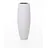 Vivanno Bodenvase Fiberglas Magnum Weiß Matt - 80x23