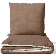 nyvi DreamScience Cashmere Touch Nougat/Natur 155 x 220 cm + 80 x 80 cm