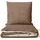 nyvi DreamScience Cashmere Touch Nougat/Natur 155 x 220 cm + 80 x 80 cm