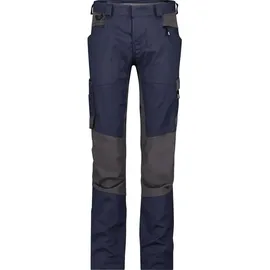 DASSY Arbeitshose HELIX NEXT Women - Stretch - Recycelt - Damenpassform nachtblau/anthrazitgrau 32 STANDARD