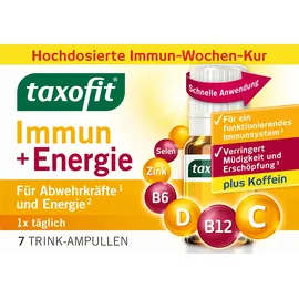 Taxofit Immun + Energie Trinkfläschchen 7 St.