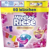 Weißer Riese Color Trio-Caps Aromatherapie Orchidee W80TC , 1 Packung = 80 Caps, für 80 Waschladungen