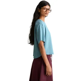 Marc O'Polo Kurzarmbluse Blau S