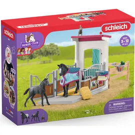 Schleich Horse Club Pferdebox mit Stute und Fohlen 42611