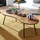 FineBuy Couchtisch FB50927 Braun Sheesham 122 x 36 x 63 cm