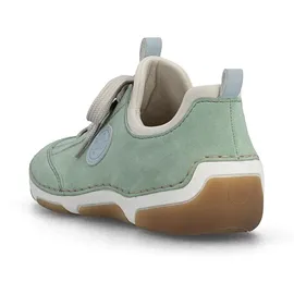Rieker 55950 Damen Slipper Grün 43