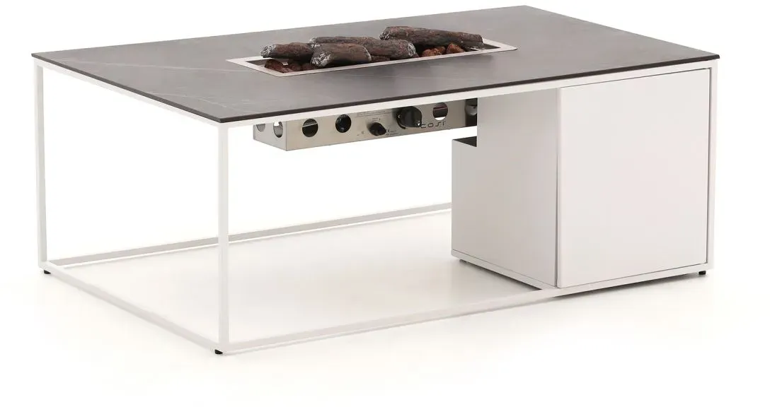 + 10 % Kassenrabatt | Cosidesign Line Lounge Feuertisch 120x80x47cm