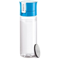 Brita fill&go Wasserfilterflasche 0,6 l blau, transparent
