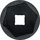 BGS Kraft-Steckschlüssel-Einsatz Sechskant Antrieb Innenvierkant 12,5 mm (1/2"), SW 41 mm