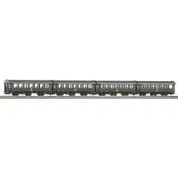 PIKO 58268 H0 4er Set Umbauwagen"Gastarbeiter"DB IV