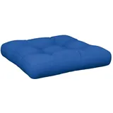 vidaXL Palettenkissen 60 x 60 x 12 cm blau 1 St.