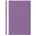 Toppoint Schnellhefter PP Kunststoff Hefter dunkel violett