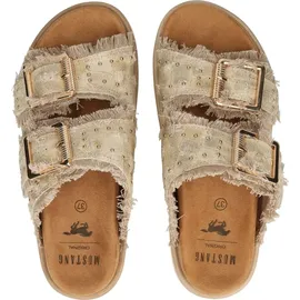 Mustang SHOES Pantoletten "Malina" in Sand - 38