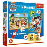 Paw Patrol Memo + 2in1 Puzzle