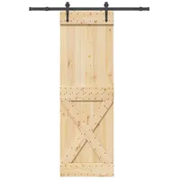 vidaXL Narvik rechts 70 x 210 cm Braun/Schwarz