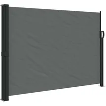 vidaXL Seitenmarkise Ausziehbar 140 x 300 cm Anthrazit Polyester