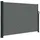 vidaXL Seitenmarkise Ausziehbar 140 x 300 cm Anthrazit Polyester