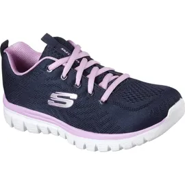 SKECHERS Graceful - Get Connected Navy / Pink 40