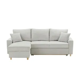 Sofa.de Ecksofa Ryndi ¦ grau ¦ Maße (cm): B: 235 H: 91 T: 153.0