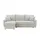 Sofa.de Ecksofa Ryndi ¦ grau ¦ Maße (cm): B: 235 H: 91 T: 153.0