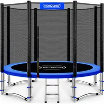 monzana Trampolin 305 cm inkl. Sicherheitsnetz Blau