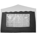 INSTENT BASIC Seitenteil mit Fenster für Pavillon Farbe:Anthrazit - Seitenwand