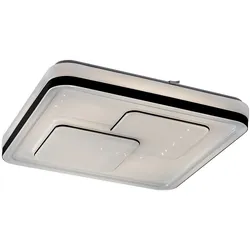Rabalux 2604 LED-Deckenleuchte Hecate 1x40W | 2970lm | 4000K - Sterneffekt, schwarz, weiß
