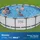 BESTWAY Steel Pro Max Frame Pool 488 x 122 cm lichtgrau