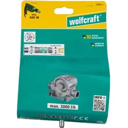 Wolfcraft Pumpe Metallgehäuse