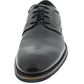 Mustang SHOES eleganter Schnürer Schwarz | Gr.: 44