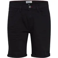 Blend "Jeansshorts BHDenimshorts", Herren, Gr. M, N-Gr, schwarz (denim schwarz), Obermaterial: 98% Baumwolle, 2% Elasthan, EL., Jeans Jeansshorts