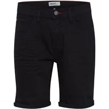 Blend "Jeansshorts BHDenimshorts", Herren, Gr. M, N-Gr, schwarz (denim schwarz), Obermaterial: 98% Baumwolle, 2% Elasthan, EL., Jeans Jeansshorts