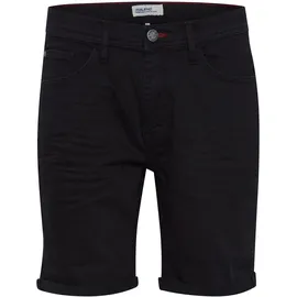 Blend "Jeansshorts BHDenimshorts", Herren, Gr. M, N-Gr, schwarz (denim schwarz), Obermaterial: 98% Baumwolle, 2% Elasthan, EL., Jeans Jeansshorts