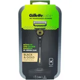 Gillette Labs Rasierer mit 2 Klingen und Reiseetui