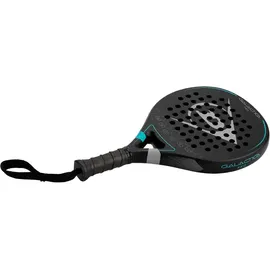 Dunlop Galactica Pro Mini-Schläger (18 cm) – Sammler-Accessoire, Petrol Green, Silver Foil, Black
