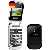 K01 4G Seniorenhandy Klapphandy Ohne Vertrag, Großtastenhandy Mit Ladestation,Ha