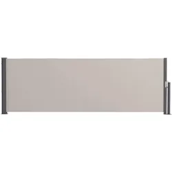 Outsunny Gartensichtschutz Polyesterstoff, Aluminium, Metall