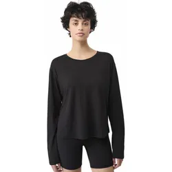 Mandala Open Back W - Langarmshirt - Damen - Black - XS